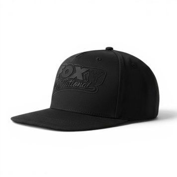 Кепка с козырьком Fox Black / CAMO Snapback Cap CHH029 фото