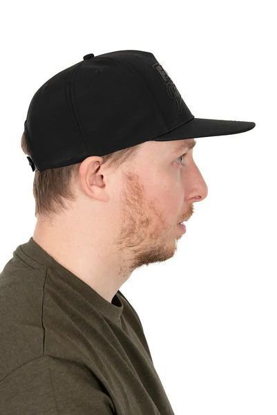 Кепка с козырьком Fox Black / CAMO Snapback Cap CHH029 фото