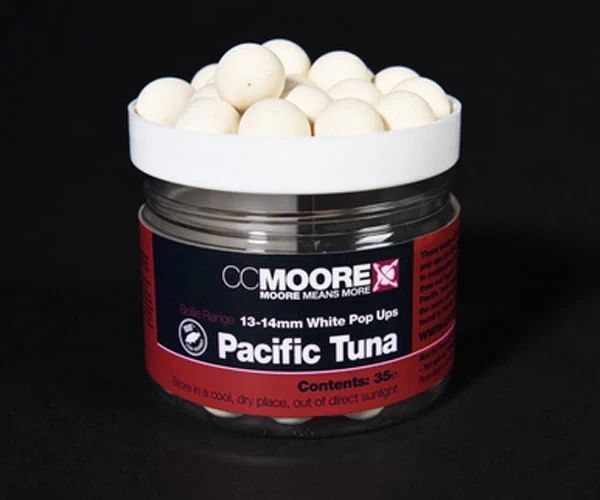 Поп-апы CC Moore Pacific Tuna White Pop Ups 13-14мм (35шт) 90129 фото