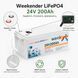 Аккумулятор Weekender 25.6V 200Ah LiFePO4 &mdash; Долговечный, безопасный аккумулятор, с дисплеем (3000 циклов) FT24200 display фото 3