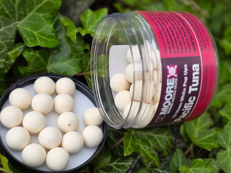 Поп-апы CC Moore Pacific Tuna White Pop Ups 13-14мм (35шт) 90129 фото