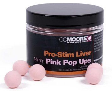 Поп апы CC Moore Pro-Stim Liver Pink Pop Ups 14mm (45шт) 90351 фото
