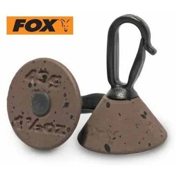 Бекліди 43 г (3 шт.) Fox Edges Back Leads 43g x 3 для приталення волосіні CAC531 фото