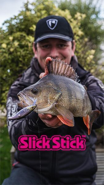 Воблер тонущий Fox&nbsp;Slick Stick 40mm SR - UV Striped Shiner NHL432 фото