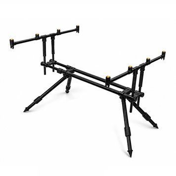 Род-под для 3 вудлищ Carp Zoom Tempo Rod Pod CZ3145 з регульованими ніжками та чохлом CZ6277 фото