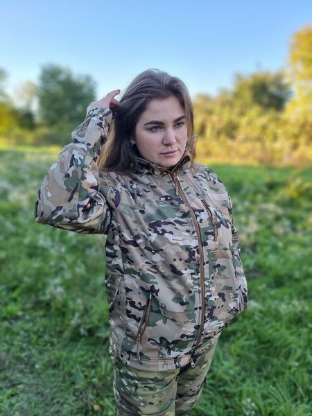 Женская курточка Soft shell мультикам Soft shell мультикам фото