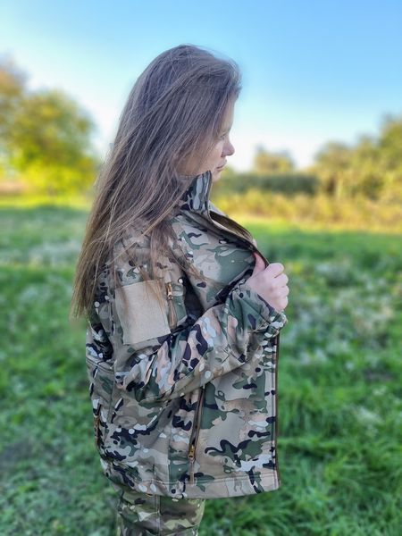 Женская курточка Soft shell мультикам Soft shell мультикам фото