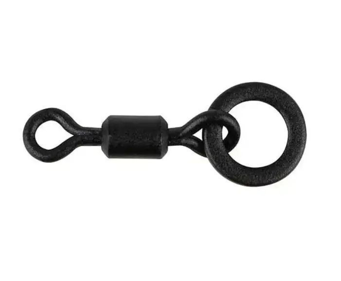Вертлюг мікро з кільцем Fox Edges Mini Hook Ring Swivels CAC881 фото