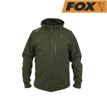 Толстовка флисовая Fox Collection Wind Blocker Green/Silver XL, XXL CCL118 фото