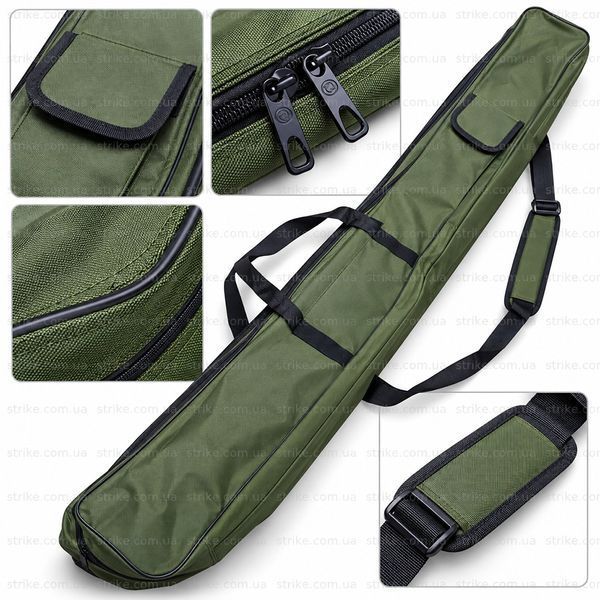 Рыболовный чехол Carp Zoom NS Double Rod Bag CZ4090 140 см &mdash; двухсекционный, для удилищ с катушками CZ4090 фото