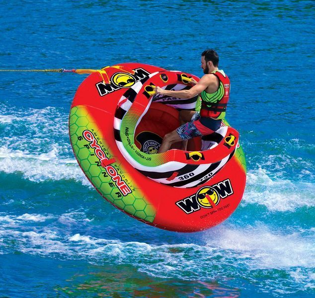 Двухместная водная ватрушка WOW Cyclone 2P WOW Cyclone 2P фото