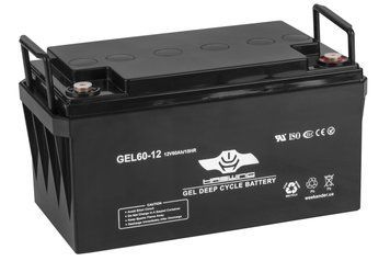 Гелевый аккумулятор Haswing 12V 60Ah, тяговый аккумулятор глубокого разряда Haswing 60А/ч 60AH GEL H фото