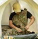 Пончо-накидка спальник, утеплений від дощу та снігу, камуфляж Спальник 3 в 1 фото 4