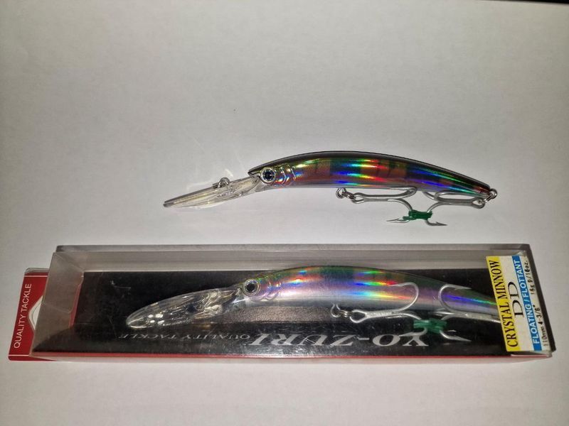 Воблер голографический Yo-Zuri Crystal Minnow DD R539 Yo-Zuri R539-OK фото