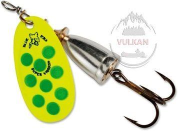 Блешня нікелева Blue Fox Vibrax Hot Pepper BFS5 (FYGR) BFS5 FYGR фото