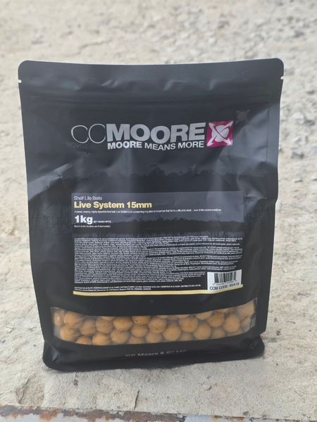Набір для підгодовування CC Moore Live System Session Pack 15 mm (бойли 15мм+пелетс 6мм+ліквід+попапи 15мм) 92503 фото