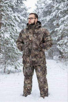 Костюм зимний Hunter&Fish Woolf до -25℃ Волк фото