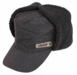 Шапка вушанка Norfin Inari Gray Black 302781 фото