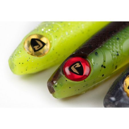Силиконовая приманка Fox Rage Slick Finesse 9cm/3.5"-UV Blue Back Chartreuse NSC140 фото