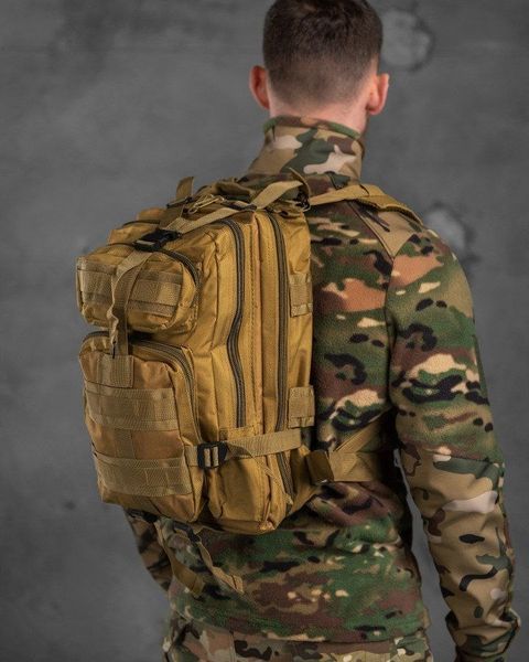 Рюкзак тактичний NB-02 койот 30л Cordura NB-02 coyote 30л фото