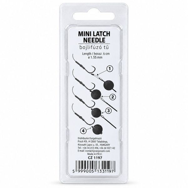 Игла для ледкора с замком Carp Zoom Mini Latch Needle CZ1197 фото