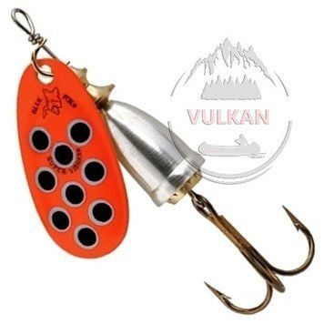 Блешня нікелева Blue Fox Vibrax Hot Pepper BFS2 (RBS) BFS2 RBS фото