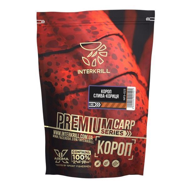 Принада Преміум Короп-Слива-Кориця, 1кг NFS-023 фото