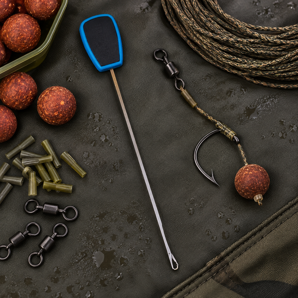 Монтажна голка Stringer Needle із замком для стіків 11 см CZ1173 фото