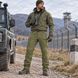 Утепленные тактические брюки Softshell STORM IX-7 Olive PA-02 &mdash; микрофлис, 10 000 мм IX-7 PA-02 хаки фото 10