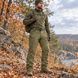 Утепленные тактические брюки Softshell STORM IX-7 Olive PA-02 &mdash; микрофлис, 10 000 мм IX-7 PA-02 хаки фото 14