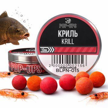 Поп апы Interkrill POP-UP 10mm Криль/Krill, 15г BLPN-015 фото