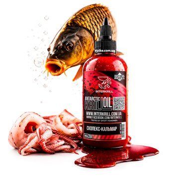 Крилевое масло Interkrill "KRILL OIL" Скопекс-Кальмар, 100 мл AKО-006 фото
