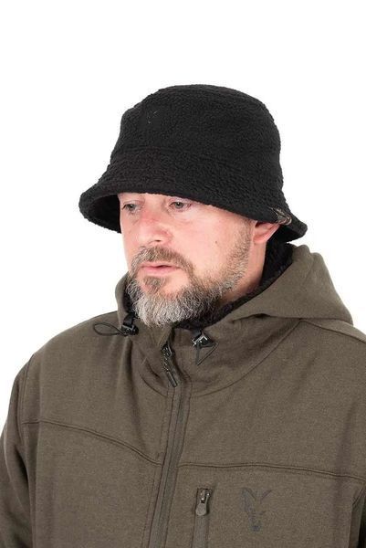 Теплая мужская панама Fox Sherpa Bucket Hat CHH031 фото