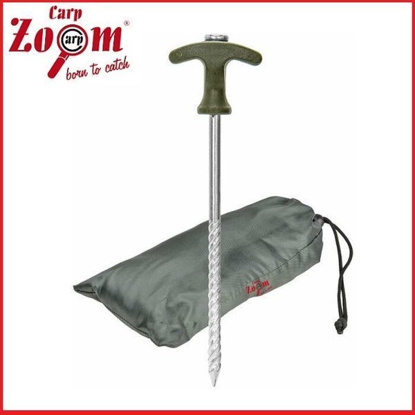 Комплект металевих наметових кілочків Carp zoom Bivvy Peg Set (25см, 7шт) CZ6047 фото