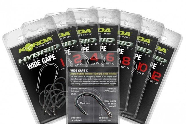 Крючок Korda Wide Gape (10шт) KWG8 фото