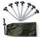 Комплект металевих наметових кілочків Carp zoom Bivvy Peg Set (25см, 7шт) CZ6047 фото 1