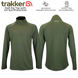 Футболка с длинным рукавом Trakker Half Zip Top with UV Sun Protection 207242 фото 1