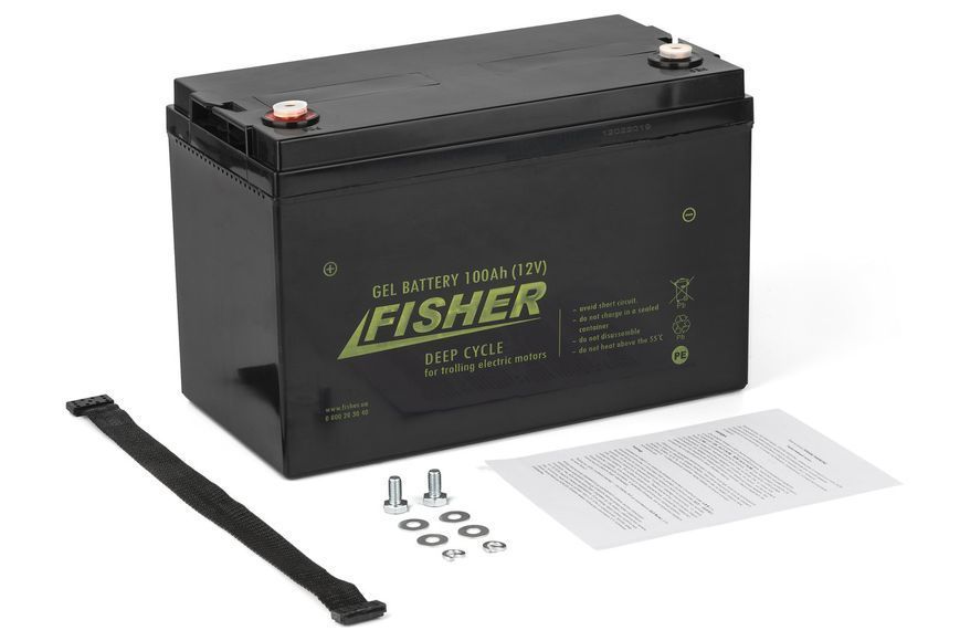 Гелевый аккумулятор Fisher 100Ah Fisher 12V100Ah фото