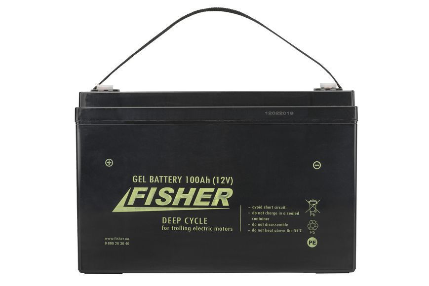 Гелевый аккумулятор Fisher 100Ah Fisher 12V100Ah фото