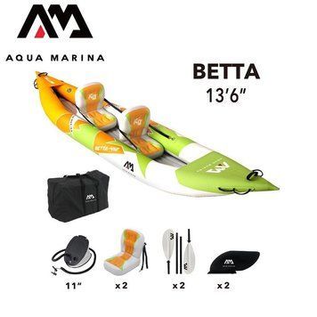 Каяк двухместный Aqua Marina Betta BE-412 BE-412 фото