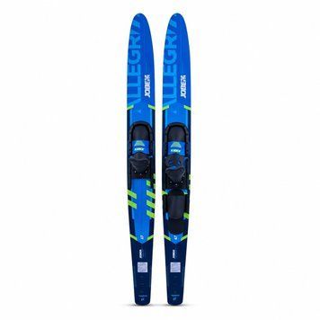 Водные лыжи Jobe Allegre Combo Skis Blue с креплениями и фалом, 170 см 203322001-67 фото