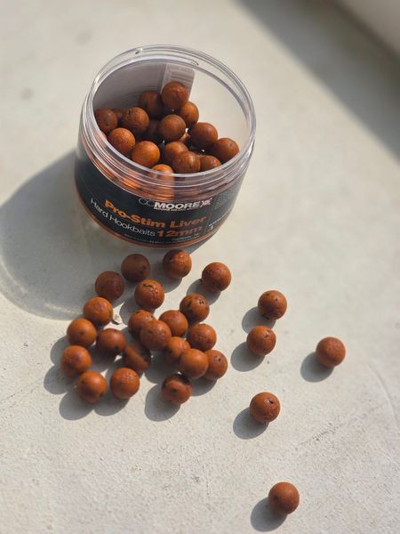 Бойлы насадочные тонущие CC Moore Pro-Stim Liver Air Ball Pop Ups 24mm (15шт) 98093 фото