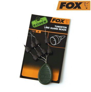 Вольфрамові захисні намистини Fox Edges Tungsten Line Guard Beads (8шт) CAC671 фото