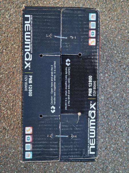 AGM акумулятор NewMax 80А/ч (Корея), фірмовий АГМ акумулятор Нюмакс (Newmax 80a/h) 80Ah PNB12800 agm фото