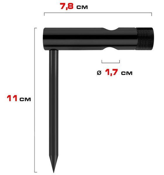 Набор стоек и буз баров в чехле World4Carp STAND KIT UNIVERSAL 4 Coyote w208c фото