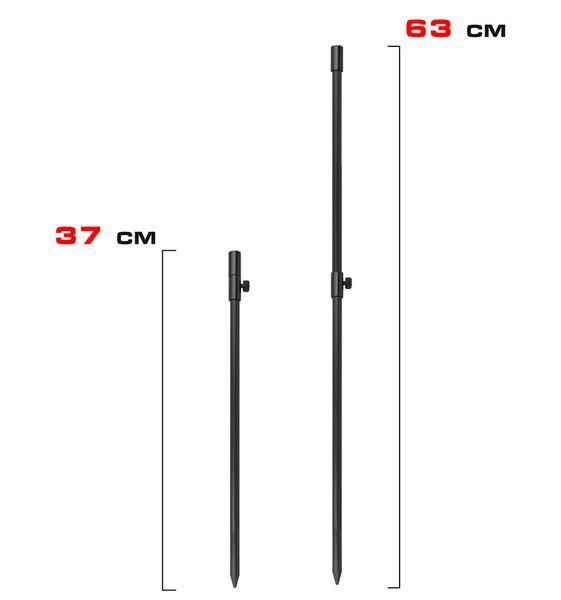 Набор стоек и буз баров в чехле World4Carp STAND KIT UNIVERSAL 4 Coyote w208c фото