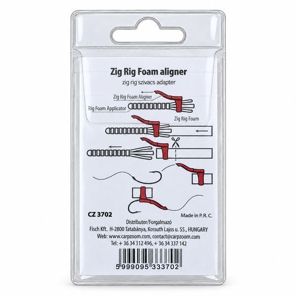 Набор адаптеров для пены Carp Zoom Zig Rig Foam Aligner CZ3702, 8 шт CZ3702 фото