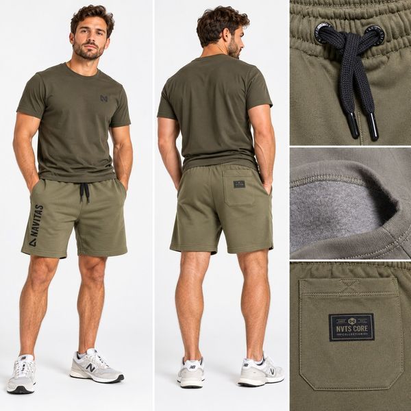 Шорти Navitas CORE Jogger Shorts L Green NTBS4107-L фото