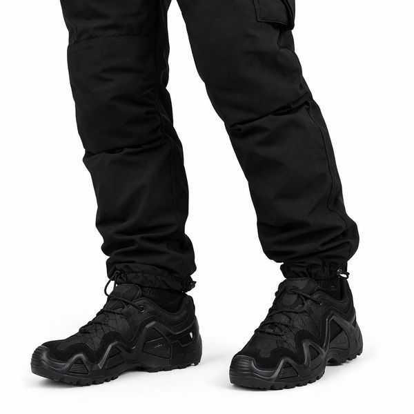 Тактические кроссовки Swat из нубука с быстрой шнуровкой UFit Кроссовки Swat Black фото