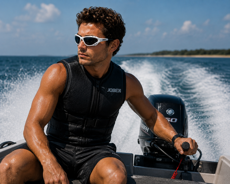 Очки для гидроцикла Jobe Floatable Glasses Knox White 420108001 фото